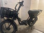 Doppio fiets elektrisch zwart, Fietsen en Brommers, Elektrische fietsen, Ophalen, Gebruikt, 50 km per accu of meer, Overige merken