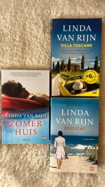 Drie boeken Linda van Rijn beschikbaar voor biedingen