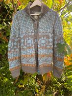 Prachtig vest INTI wol/alpaca mt S, Kleding | Dames, Gedragen, Verzenden, Blauw, Maat 36 (S)