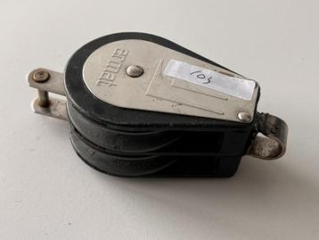 Ermat 2 schijfs blok met hondsvot 71 mm  beschikbaar voor biedingen