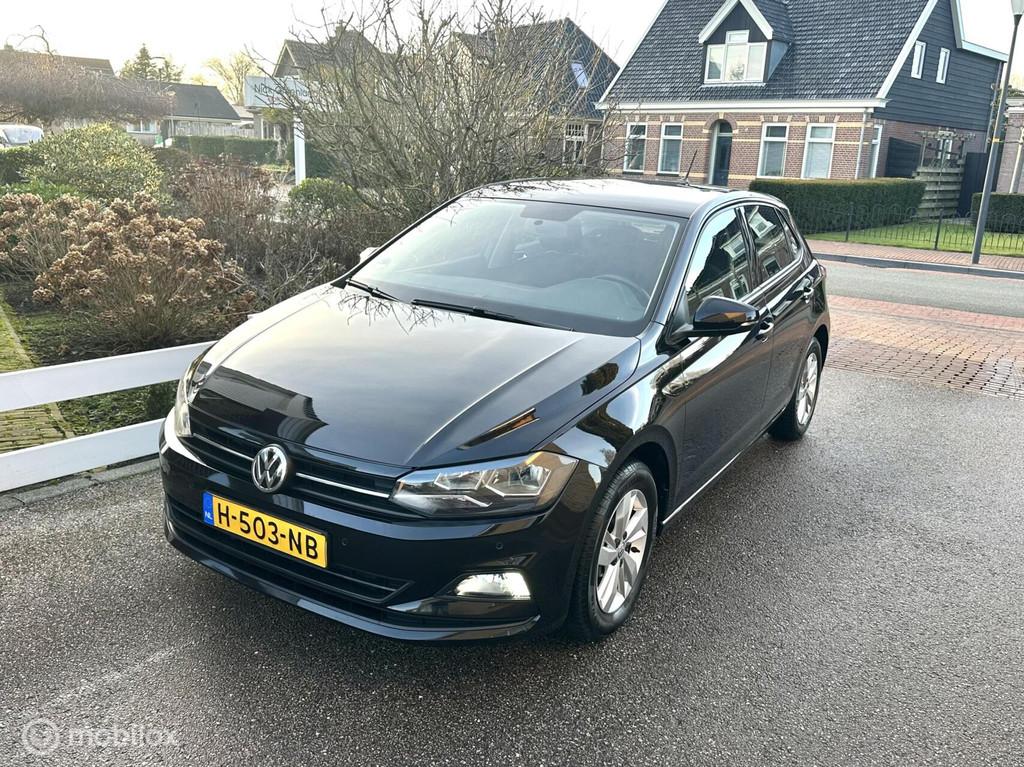 Volkswagen Polo 1.0 TSI 95PK DSG AUTOMAAT COMFORTLINE AIRCO, Stof, Gebruikt, 95 pk, Met garantie (alle)