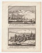 Ameyde / Ameide + Ouderkerk oude gravure 1725 Bregmagher, Verzenden