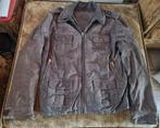 Superdry genuine leather Brad jacket, Kleding | Heren, Maat 52/54 (L), Bruin, Ophalen of Verzenden, Zo goed als nieuw