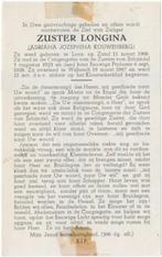 zr. Adriana Kouwenberg 1900 Loon op Zand + 1967 Wijbosch, Verzenden