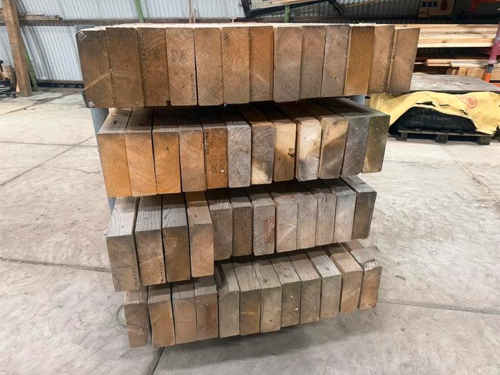 Balken geschaafd, Tuin en Terras, Palen, Balken en Planken, Zo goed als nieuw, Balken, 250 cm of meer, Ophalen of Verzenden