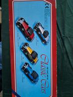 Set van 4 Vintage Die-Cast Metalen Klassieke Auto's, Ophalen of Verzenden, Gebruikt