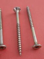 100 st Torx houtschroeven 4X50 woning carport veranda terras, Verzenden, Nieuw
