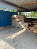 Eiken balken 15x15, 20x20, Ophalen of Verzenden, Zo goed als nieuw, 250 cm of meer, Balken