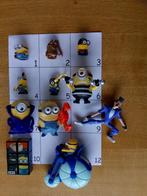 Blad 2 Minions figuren, Gebruikt, Ophalen of Verzenden