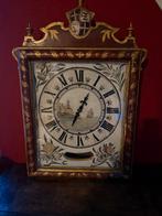 Antieke Schotse kastklok ca. 1780 handbeschilderd origineel, Ophalen of Verzenden