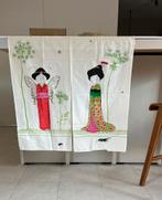 Madame Mo Scarabeeën Gordijnen - Vintage Stijl Kleden Textie, Ophalen of Verzenden