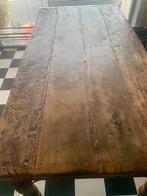 Koloniale semi antieke etalage tafel, Huis en Inrichting, Tafels | Eettafels, Ophalen, Gebruikt, 200 cm of meer, 50 tot 100 cm