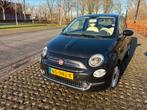 Fiat 500 2016 Zwart, Auto's, Fiat, Voorwielaandrijving, 1242 cc, 840 kg, Zwart