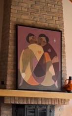 Urban cotton studio Vreeken Rolling Sisters, Minder dan 50 cm, Gebruikt, Ophalen of Verzenden, Schilderij