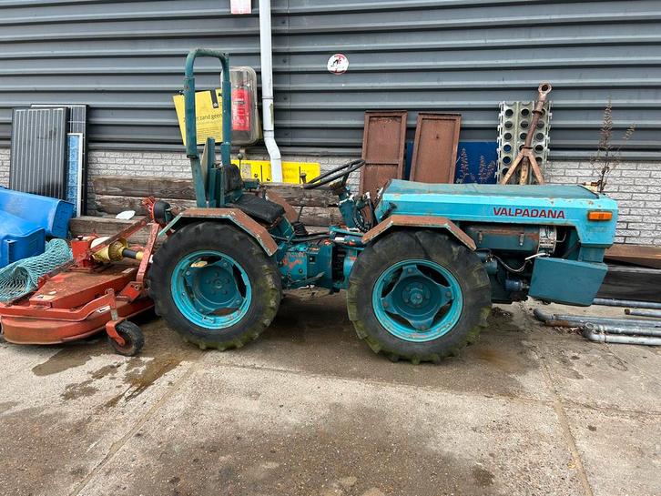 Valpadana met maaier trekker tractor zitmaaier, Tuin en Terras, Zitmaaiers, Gebruikt, Ophalen of Verzenden