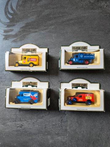 Vintage Classic Cars Coca-Cola, Van Nelle, Omo en Bavaria Bi beschikbaar voor biedingen
