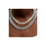 iced out chain, Ophalen of Verzenden, Nieuw, Zilver