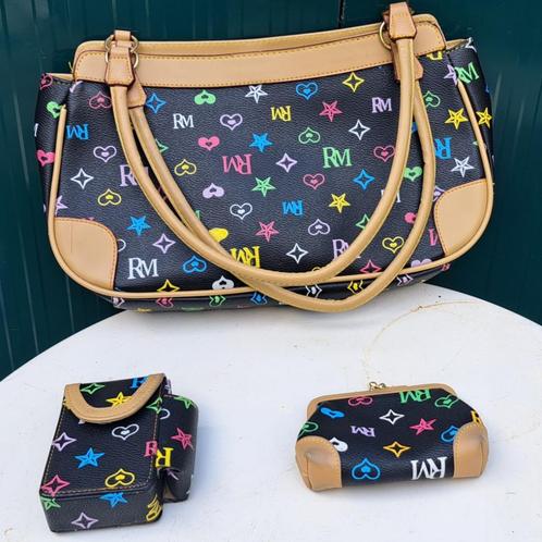 te koop dikke RM handtas met portomonee en sigaretten doosje, Sieraden, Tassen en Uiterlijk, Tassen | Damestassen, Nieuw, Handtas