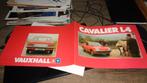 Folder Set VAUXHALL  CAVALIER  L4, Verzenden, Nieuw, Overige merken