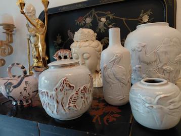 Mobach vazen set met dierenfiguren beschikbaar voor biedingen