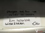 Peugeot 206 Sw 1.4 16v 2005 2500054   Km Tellerklok    96566