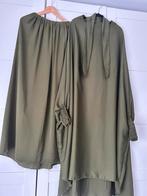 Tie back jilbaab set 1 maat ghimar/rok abaya, Kleding | Dames, Ophalen of Verzenden, Zo goed als nieuw, Groen, Onder de knie
