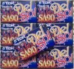 NOS TDK SA90 Del Sol Limited edition cassettebandjes SA 1997, Cd's en Dvd's, Cassettebandjes, 2 t/m 25 bandjes, Ophalen of Verzenden
