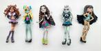 Monster High 5 pvc Figuren Mattel, Ophalen of Verzenden, Gebruikt, Pop