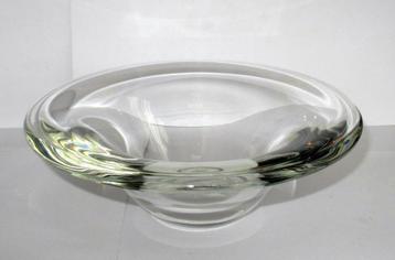 Industria Vetraria Valdarnese IVV, handmade glazen schaal. beschikbaar voor biedingen