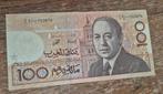 100 Dirham 1987 Marokko P# 62, Ophalen of Verzenden, Overige landen, Los biljet