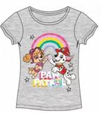 Paw Patrol T-shirt Pawsitive Grijs - Maat 116 - 128, Kinderen en Baby's, Kinderkleding | Maat 128, Nieuw, Ophalen of Verzenden