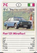 Kw3046 autokaartje fiat 131 mirafiori ( 7c, Ophalen of Verzenden, Zo goed als nieuw, Auto's