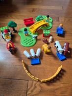 Playmobil 123 boerderij dieren paarden wagen, Ophalen, Zo goed als nieuw