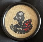 borduurwerk vintage, Antiek en Kunst, Kunst | Etsen en Gravures, Ophalen of Verzenden