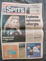 Krant Madonna cover Spits 7 juli 2012 MDNA Tour, Verzenden, Gebruikt, Boek, Tijdschrift of Artikel