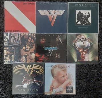 Van Halen LP's Vinyl - 8 Albums beschikbaar voor biedingen