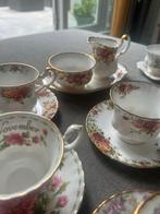 Royal Albert Serviesgoed - Theekopjes & Meer - Diverse Maand, Antiek en Kunst, Antiek | Servies los, Ophalen of Verzenden