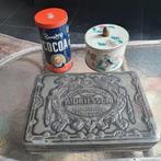 Diverse vintage chocolade blikken., Verzamelen, Blikken, Ophalen of Verzenden, Gebruikt, Overige, Overige merken