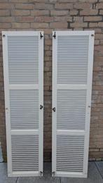 Louvre deuren kast, Ophalen, Kunststof, Gebruikt, Minder dan 80 cm