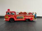 Vintage blikken brandweerauto, Ophalen of Verzenden, Gebruikt