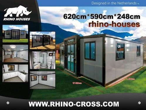 Tiny House, mobiele woonunit 36,5 m2 compleet in Zwart‼️, Huizen en Kamers, Recreatiewoningen te koop, Chalet
