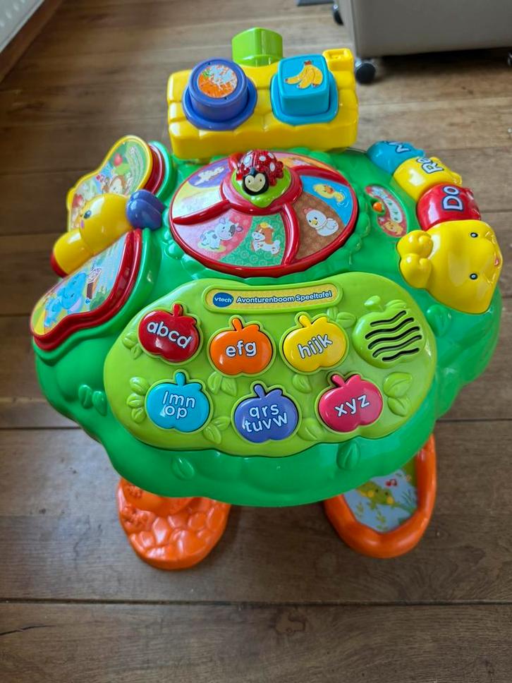 Vtech avonturenboom speeltafel, Kinderen en Baby's, Speelgoed | Vtech, Zo goed als nieuw, 6 maanden tot 2 jaar, Ophalen