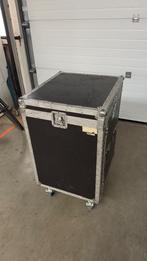 Walkasse Combi/Rack Flightcase 12U + 10U Top, Ophalen, Gebruikt, Overige instrumenten, Flightcase