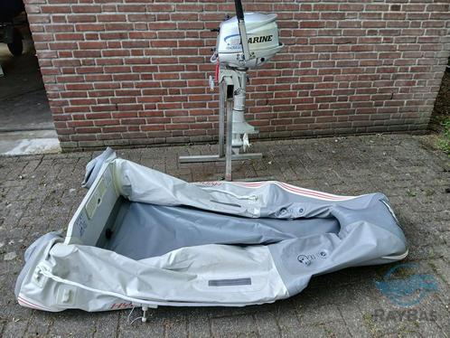 Leuke rubberboot voor 2 personen / Nimarine 4 pk / 4-takt /, Watersport en Boten, Rubberboten, Gebruikt, Overige merken, Minder dan 70 pk