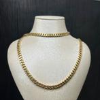 14 karaat gouden ketting massief cuban schakel 46,4 gram, Ophalen of Verzenden, Nieuw, Goud
