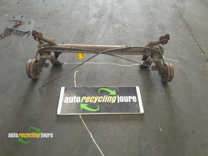 Achteras voorwielaandrijving van een Peugeot 206, Auto-onderdelen, Remmen en Aandrijving, Peugeot, Gebruikt, 3 maanden garantie