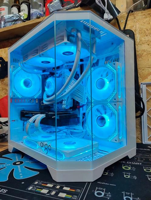 Bijna nieuw! RGB game pc 5600x RTX 3070 32gb M2 1tb AIO!, Computers en Software, Desktop Pc's, Zo goed als nieuw, 3 tot 4 Ghz