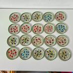 Set van 15 vintage onderzetters Tomado blikken, Ophalen of Verzenden, Huis en Inrichting
