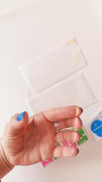2 Glazen screen protectors voor LG Q8 2018, V40, Q7 plus, Q6, Ophalen of Verzenden, Zo goed als nieuw, Frontje of Cover