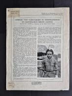 Brochure Vliegtocht Ned. Indië uit 1935 (K1112), Verzamelen, Luchtvaart en Vliegtuigspotten, Ophalen of Verzenden, Gebruikt, Boek of Tijdschrift